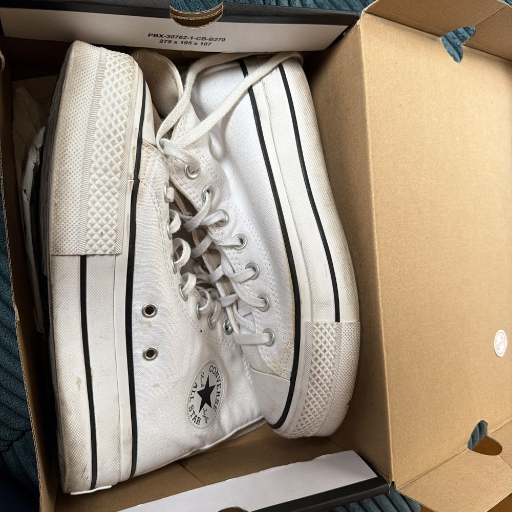 Platform White Converse - image 2